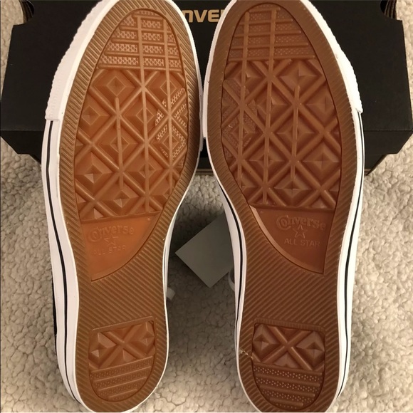 CONVERSE Men’s One Star Skate OX Black/White/Black - Picture 8 of 8